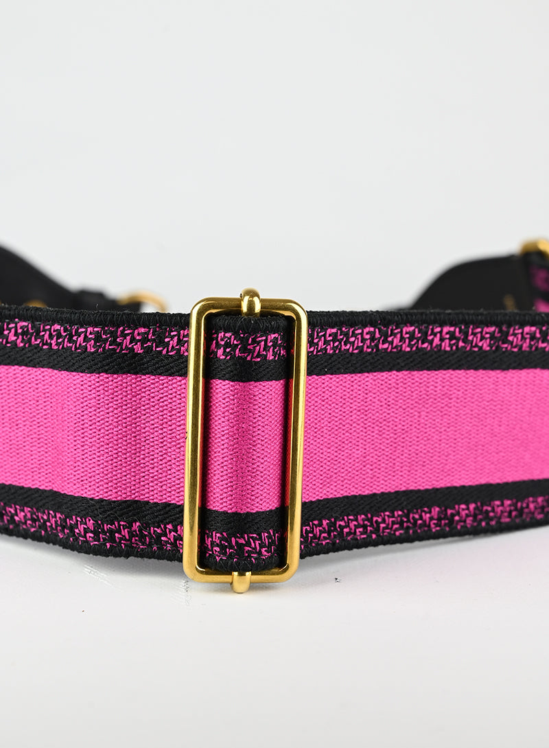 Dior Miss Dior Pink Fabric Crossbody Bag - Elegant Shoulder Purse for Women | Perfect for Date Night, Parties & Special Occasions