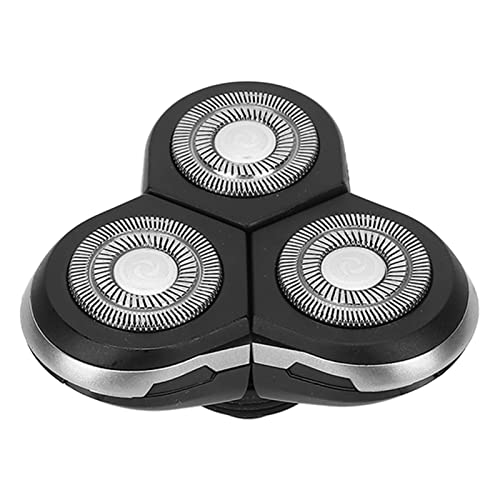 Replacement Electric Cutter Blade - 3 Head ABS Body Shaving Head for Men's Electric Shaver | Perfect for Home & Travel Grooming