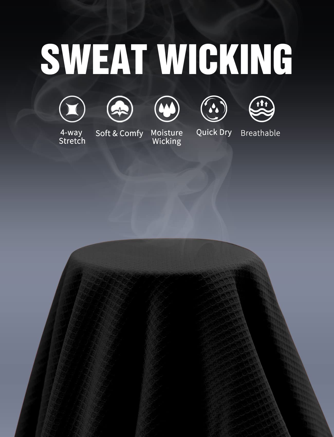 **Zengjo Men's Quick Dry Athletic Shirts - Moisture Wicking Short Sleeve Gym Workout Running T-Shirts - Fitted Crewneck Tees for Sports & Casual Wear**
