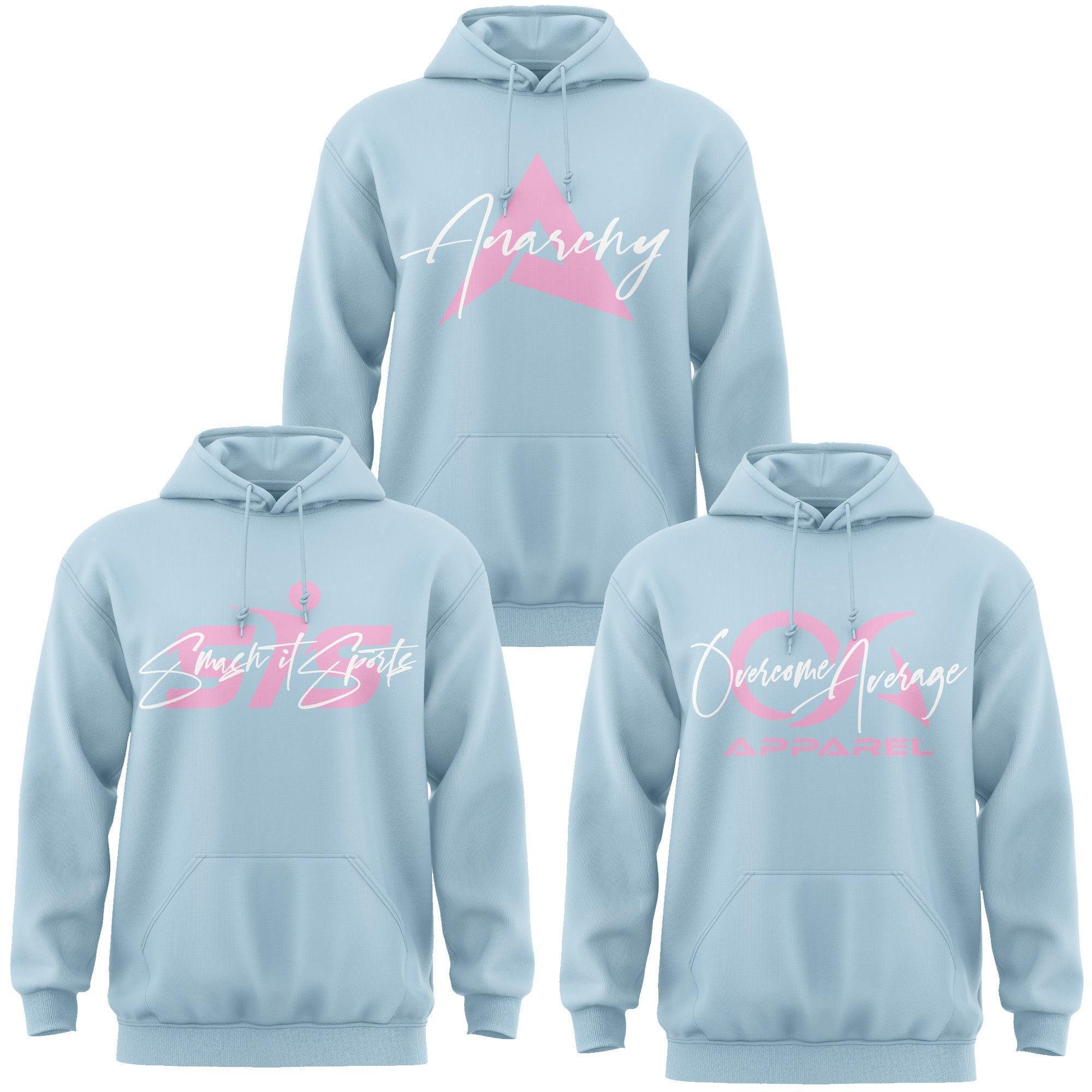 Element Fleece Hoodie - Soft & Cozy Cotton Candy Pink Pullover for Men & Women | Perfect for Casual Wear, Outdoor Activities & Loungewear