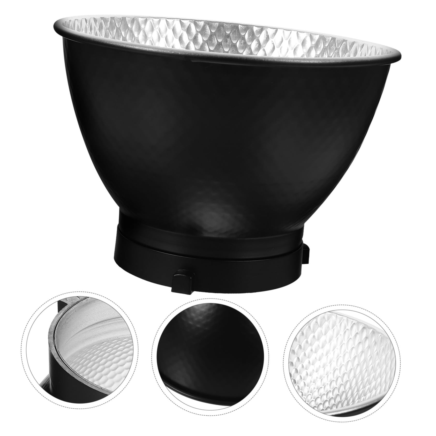 OSALADI 2 Pack Photography Light Diffuser Covers - Aluminum Studio Lamp Shades for Soft Fill Lighting, Floodlights & Photography Equipment - Perfect for Portrait, Product & Indoor Photography Shoots