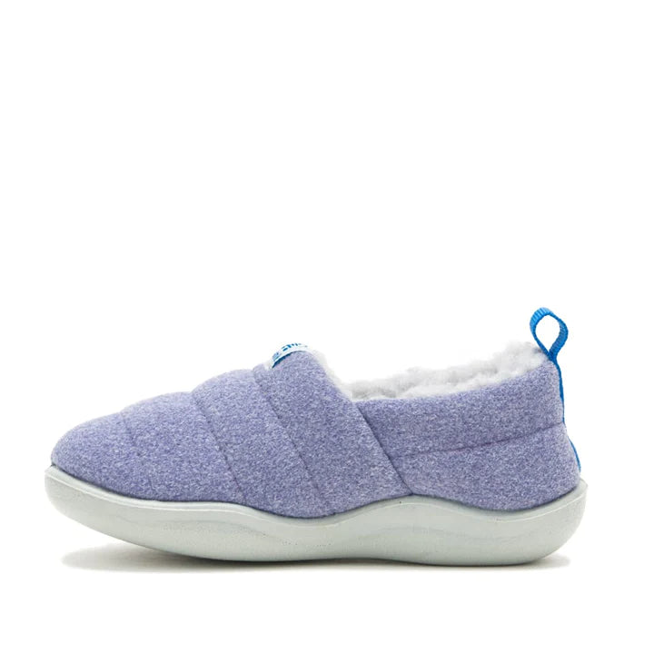 Kamik Blue CozyChalet Kids' Slippers - Warm & Comfortable Winter Indoor Shoes for Boys and Girls - Perfect for Home, School & Playtime