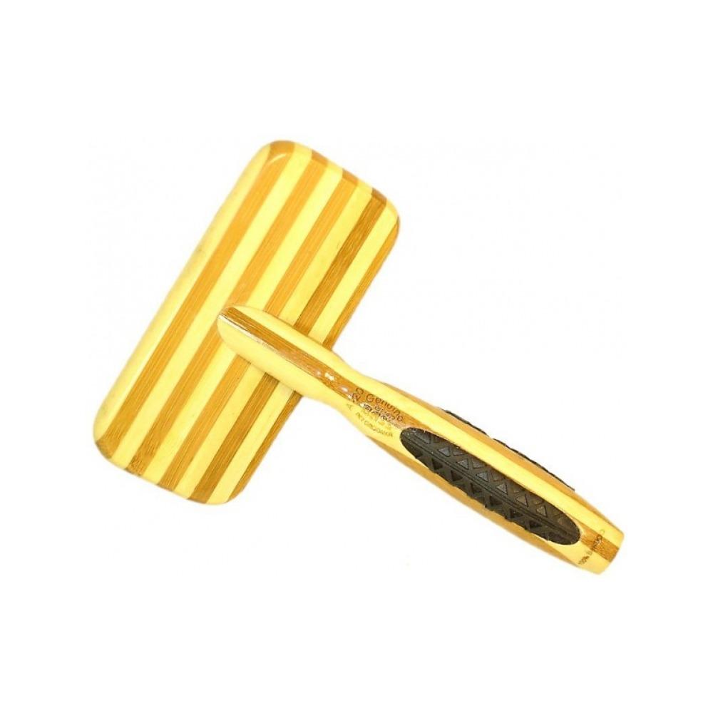 Premium Bamboo Slicker Brush for Dogs & Cats - Gentle Detangling & Deshedding Tool - Perfect for Grooming Long & Short Haired Pets at Home or Professional Use