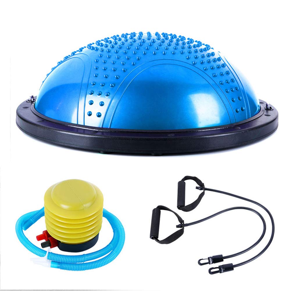 RHXX Yoga Balance Trainer - Domed Balance & Massage Ball for Core Strength, Stability Training - Perfect for Gym, Home Workouts & Physical Therapy Recovery