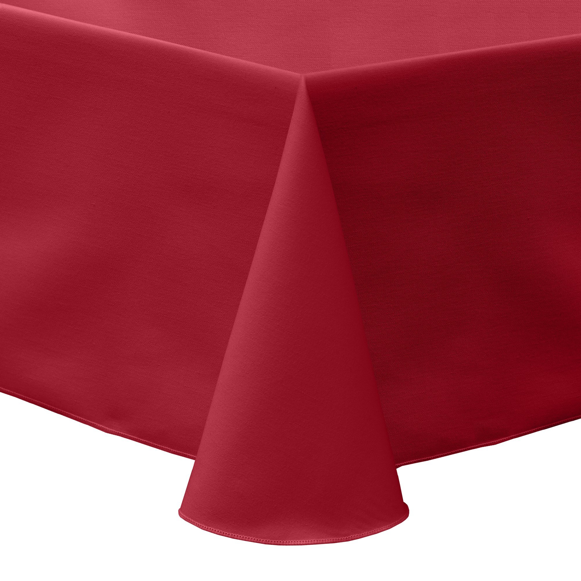 Premium Poly-Cotton Twill Oval Tablecloth 108