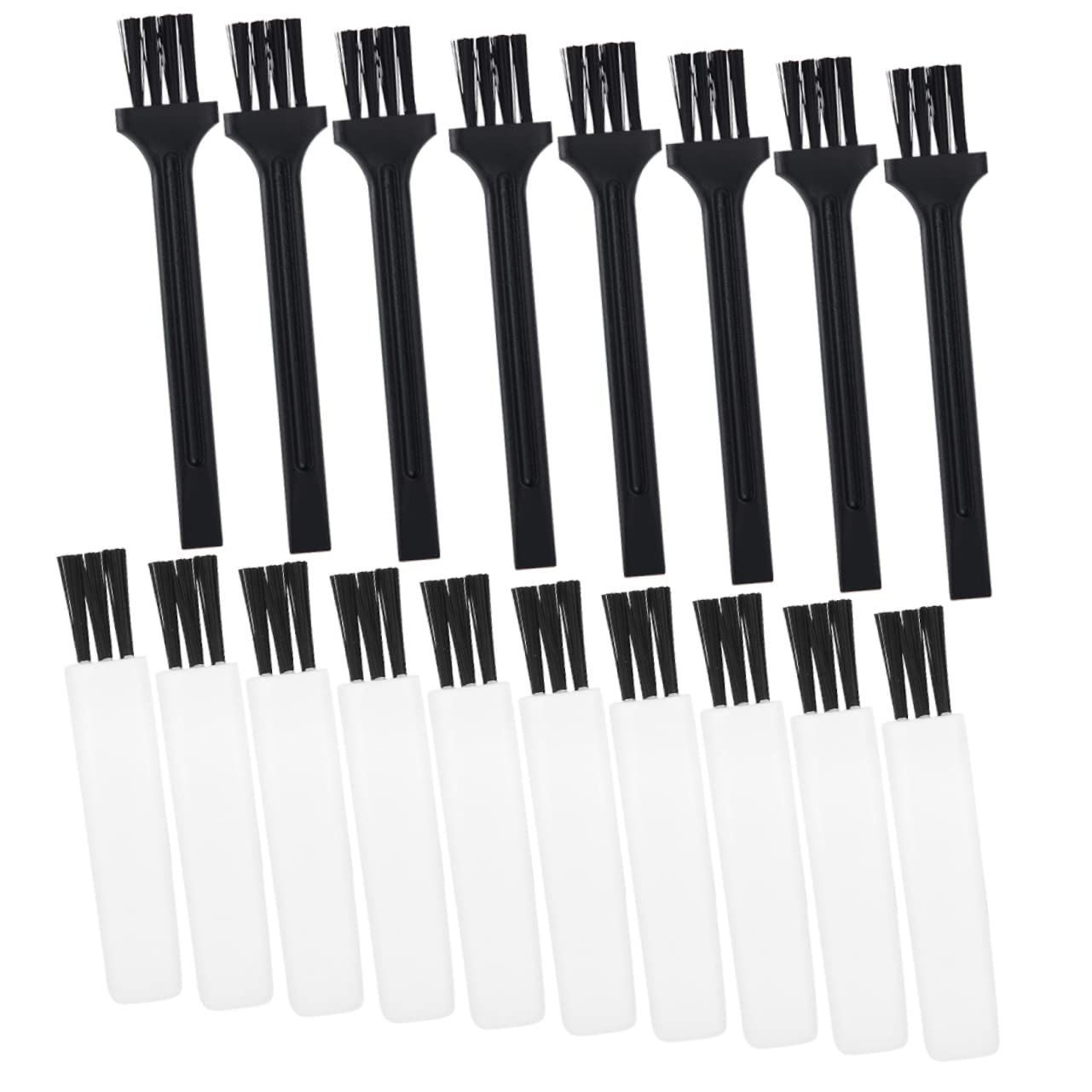 NOLITOY 120-Pack Electric Razor Cleaning Brushes - Shaver & Clipper Cleaner Kit with Mini Plastic Scrub Brushes for Grooming Tools, Humidifiers & Electronics - Portable & Durable Cleaning Accessories for Home & Travel Use