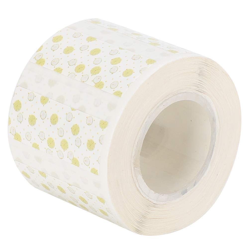 30x12mm Waterproof Thermal Label Sticker - Lemon Pattern Thermal Printing Paper for Office EQ11 Printer - Perfect for Shipping, Packaging & Inventory Labels