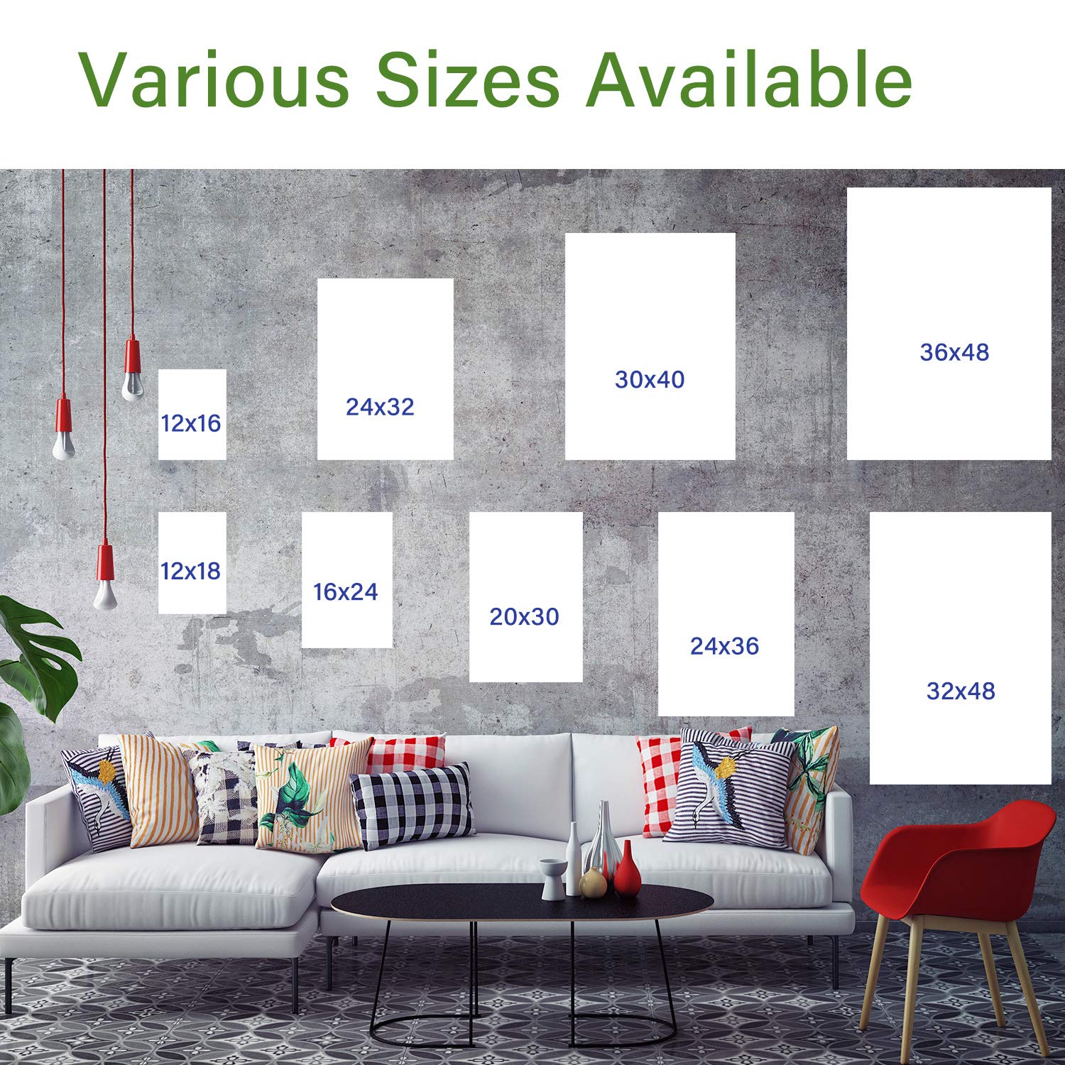 Custom Photo Canvas Wall Art - Personalized 30x20 Inch Wall Decor with Solid Wood Frame | Perfect for Living Room, Bedroom, Kitchen & Office | Ready to Hang Gift Idea