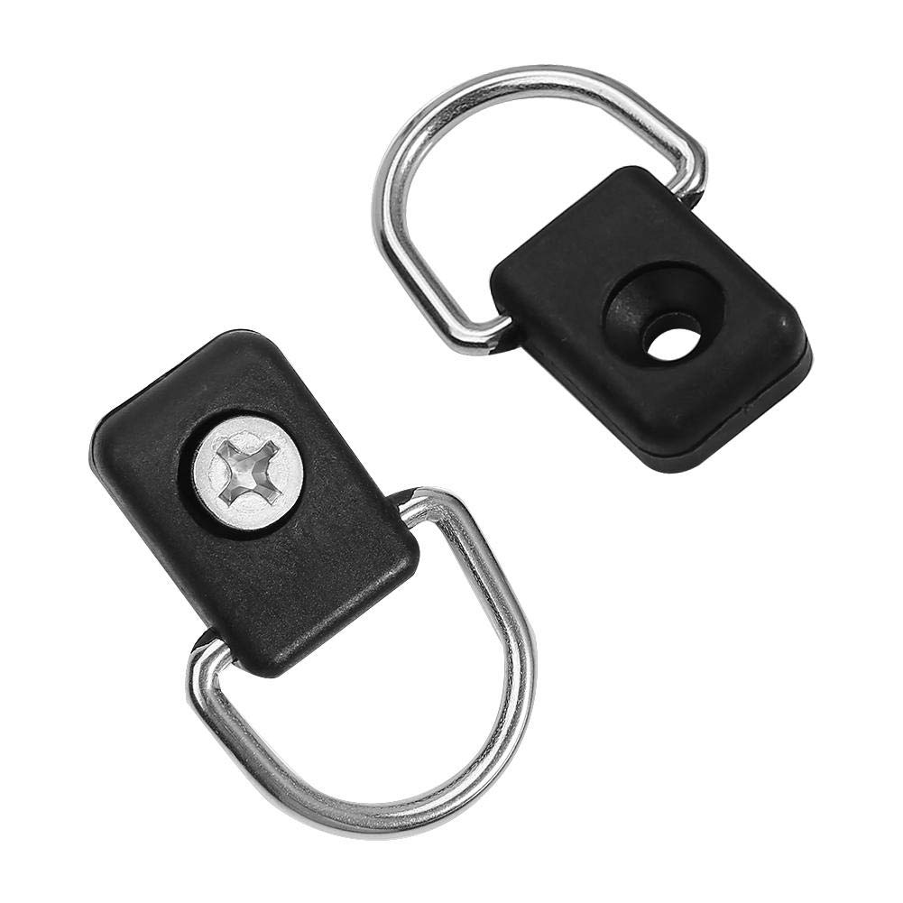 10PCS Kayak D Ring Screw Kit - Heavy Duty Canoe Boat Fishing Rigging Hardware for Sailing, Camping & Marine Safety - Deck Loop Mounting Tie Down Accessories for Kayaks, Canoes & Small Boats - Perfect for Securing Gear, Fishing Rods & Safety Equipment