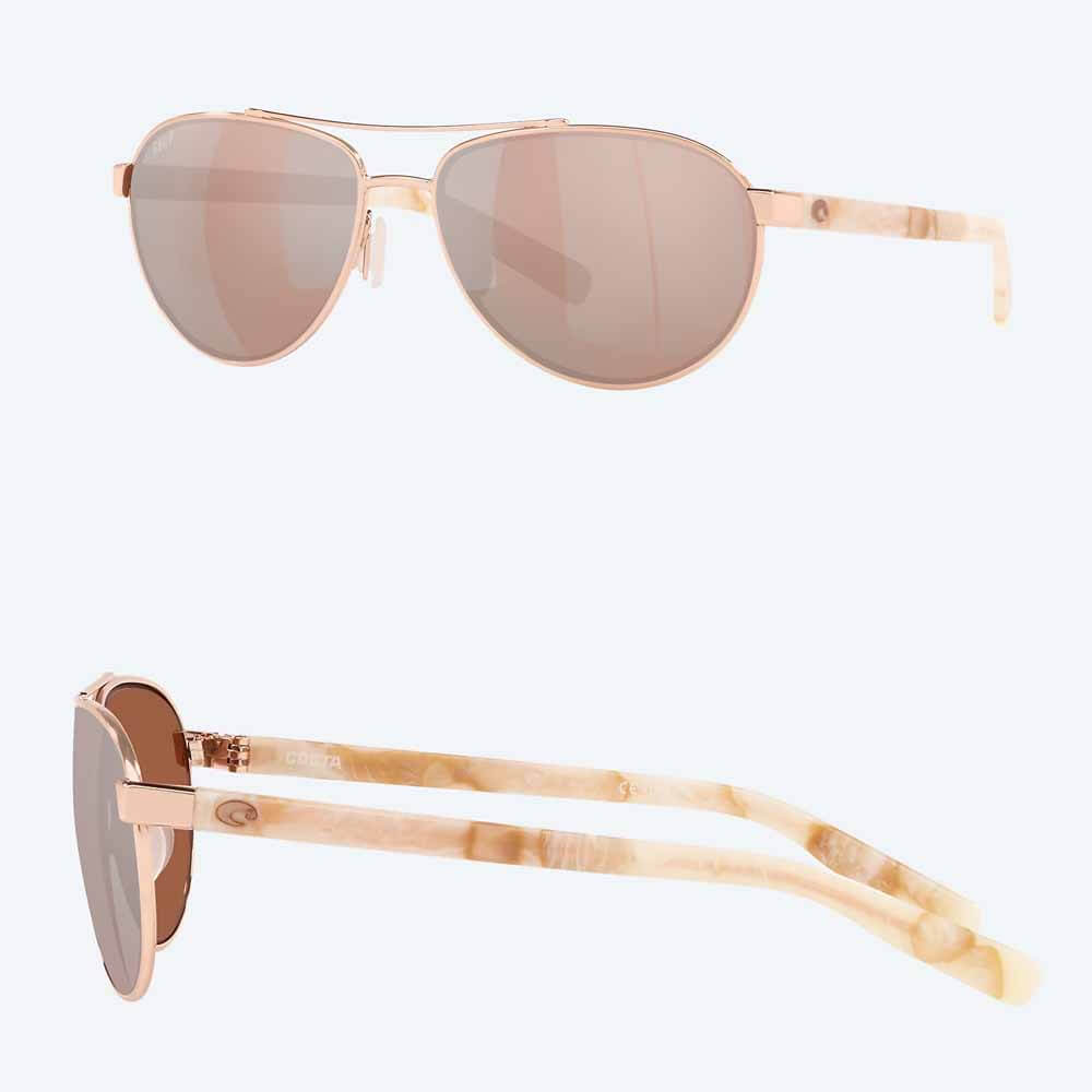Costa Fernandina Polarized Sunglasses for Men & Women - UV Protection, Fashionable Aviator Style - Perfect for Driving, Beach & Outdoor Activities
