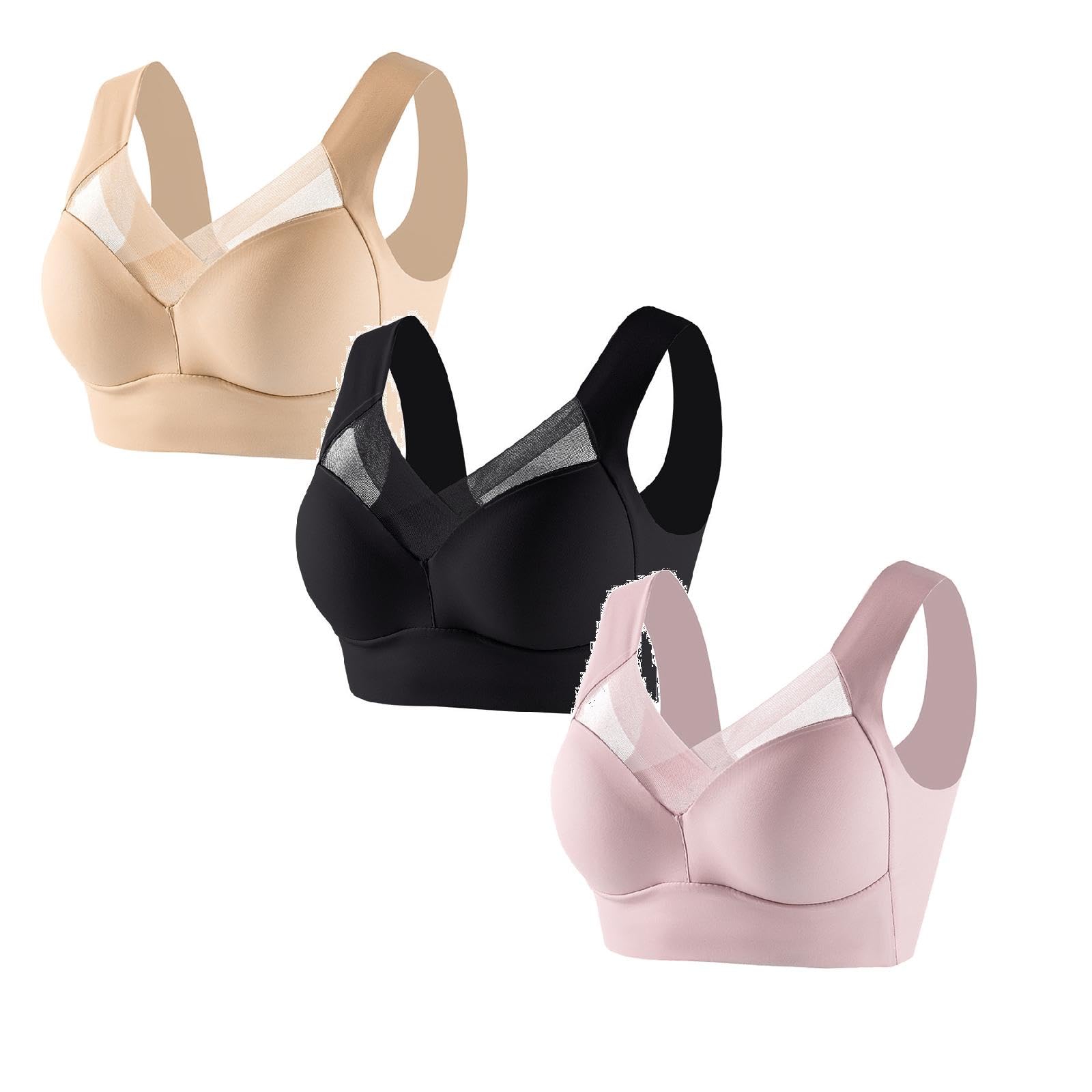 Zenchic Deep Cup Seamless Push Up Wireless Bra - Sexy Comfort for Summer | Perfect for Everyday Wear, Date Nights & Special Occasions