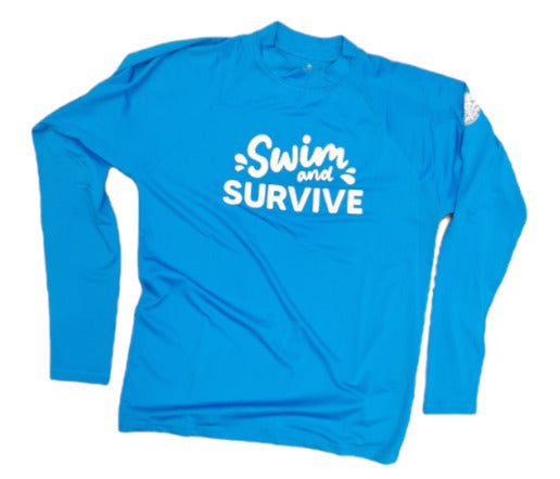 UV Protection Swim Rash Guard for Men & Women - Quick Dry Sun Shirt for Swimming, Surfing & Beach Activities