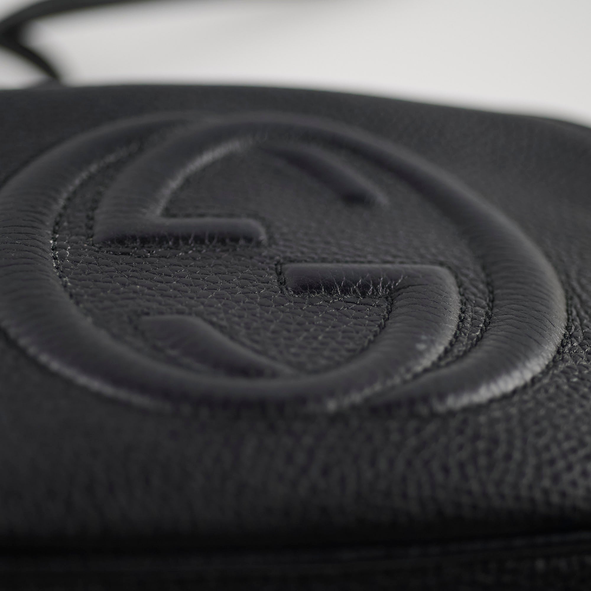 Gucci Disco Crossbody Bag for Women - Black Leather Shoulder Purse - Perfect for Night Out, Travel & Everyday Use