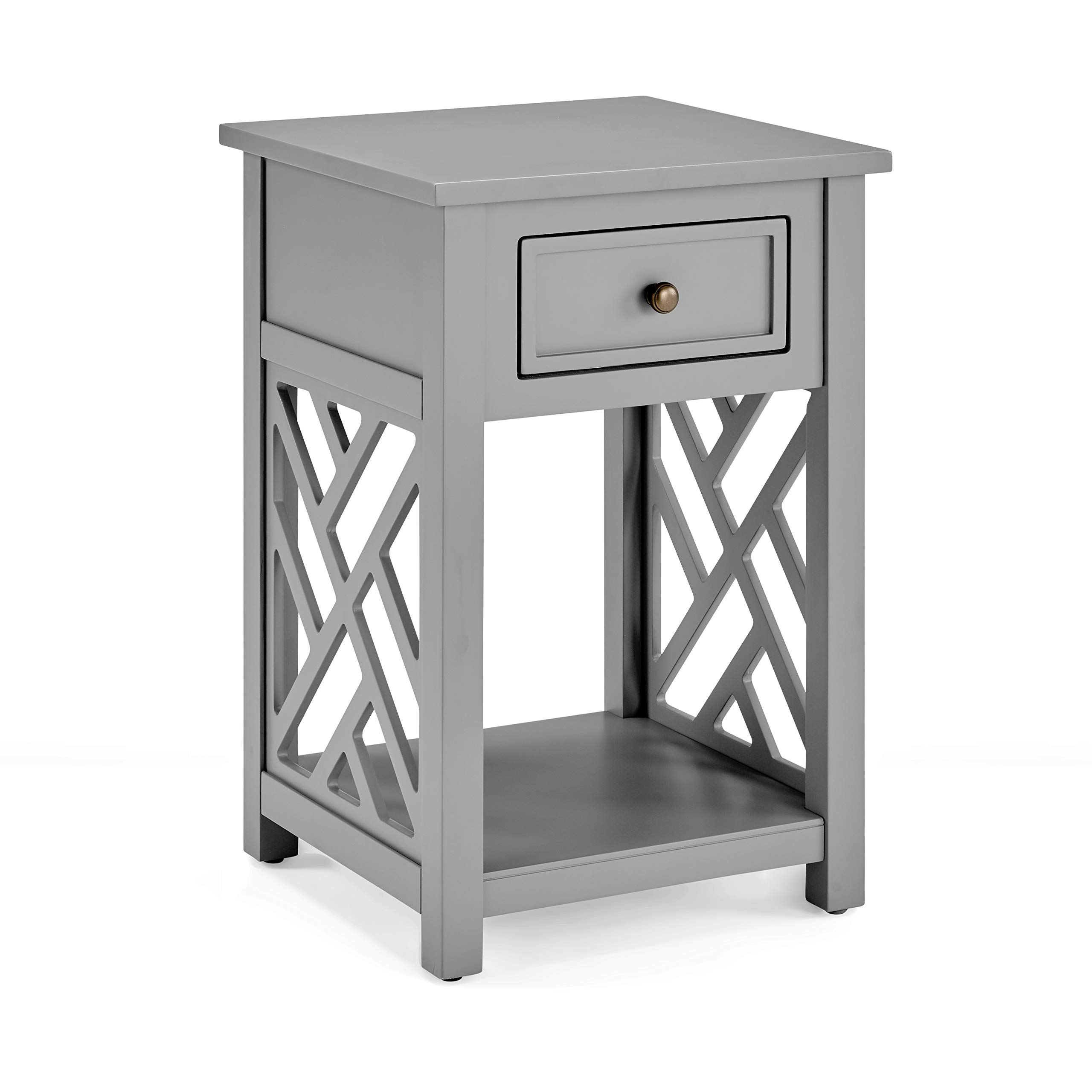 Coventry 36 Inch Coffee Table and End Tables Set of 3 with Drawers - Modern Living Room Furniture for Home Decor & Entertainment