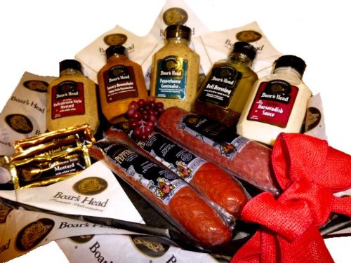 Boar's Head Gourmet Gift Basket - Premium Savory Snacks & Deli Meats for Holidays, Parties & Corporate Gifting | Perfect for Christmas, Thanksgiving & Special Occasions