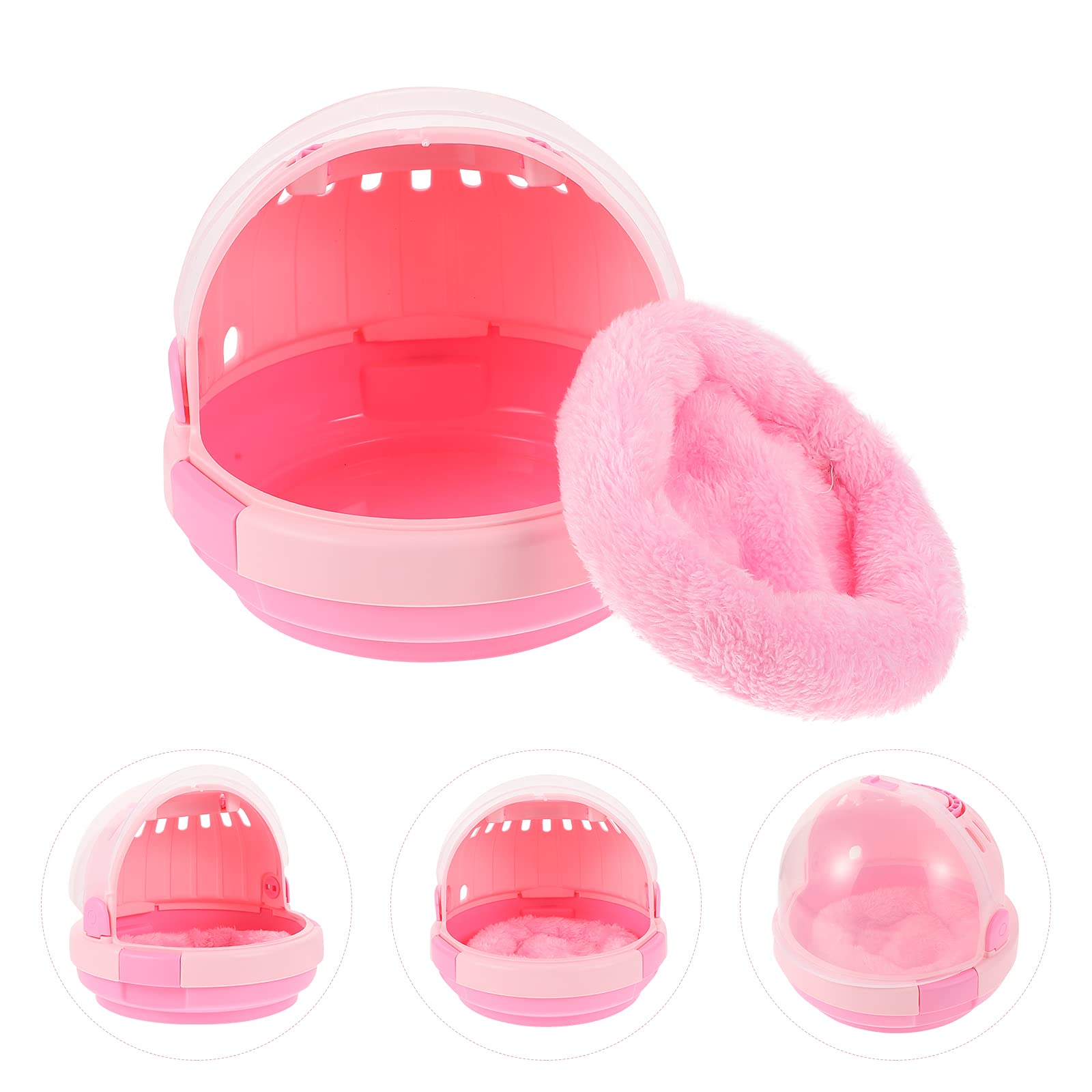 1 Set Cozy Velvet Bird Warm Nest - Travel & Backpacking Accessories for Parakeets, Hamsters & Small Pets - Perfect for Cage, Bed & On-the-Go Comfort