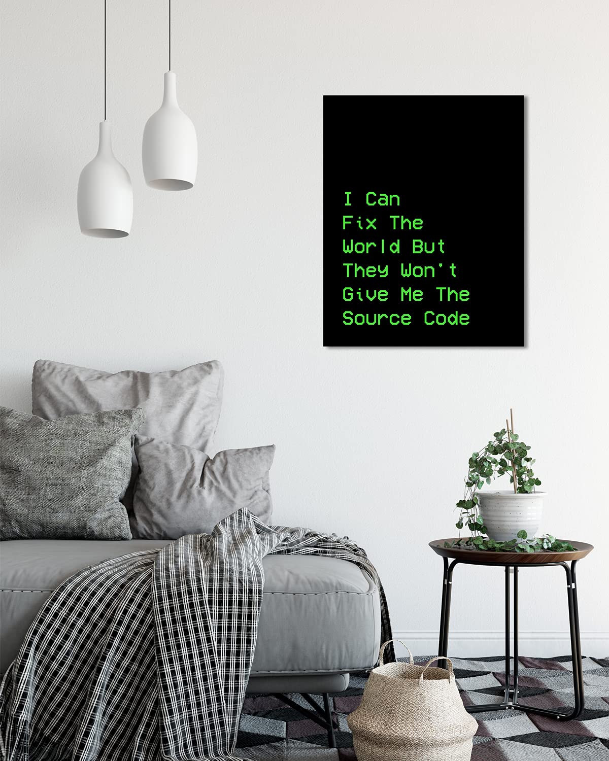 Computer Technology Poster - Geek Wall Decor for Programmers & Coders | Coding Wall Art Print or Canvas | Perfect Gift for Tech Nerds & Computer Geeks | 32x40 Unframed Poster | Ideal for Office, Study Room & Gaming Setup