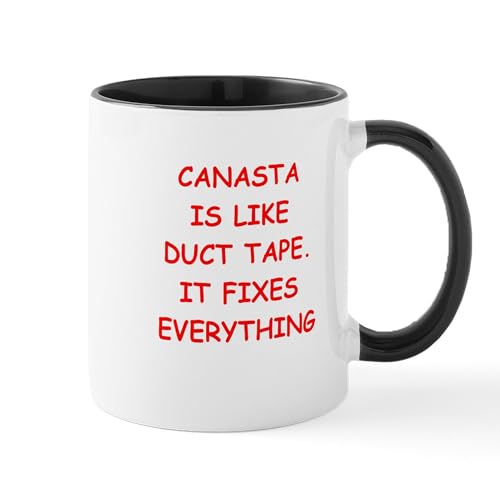 White/Black Inside - Canasta Mugs