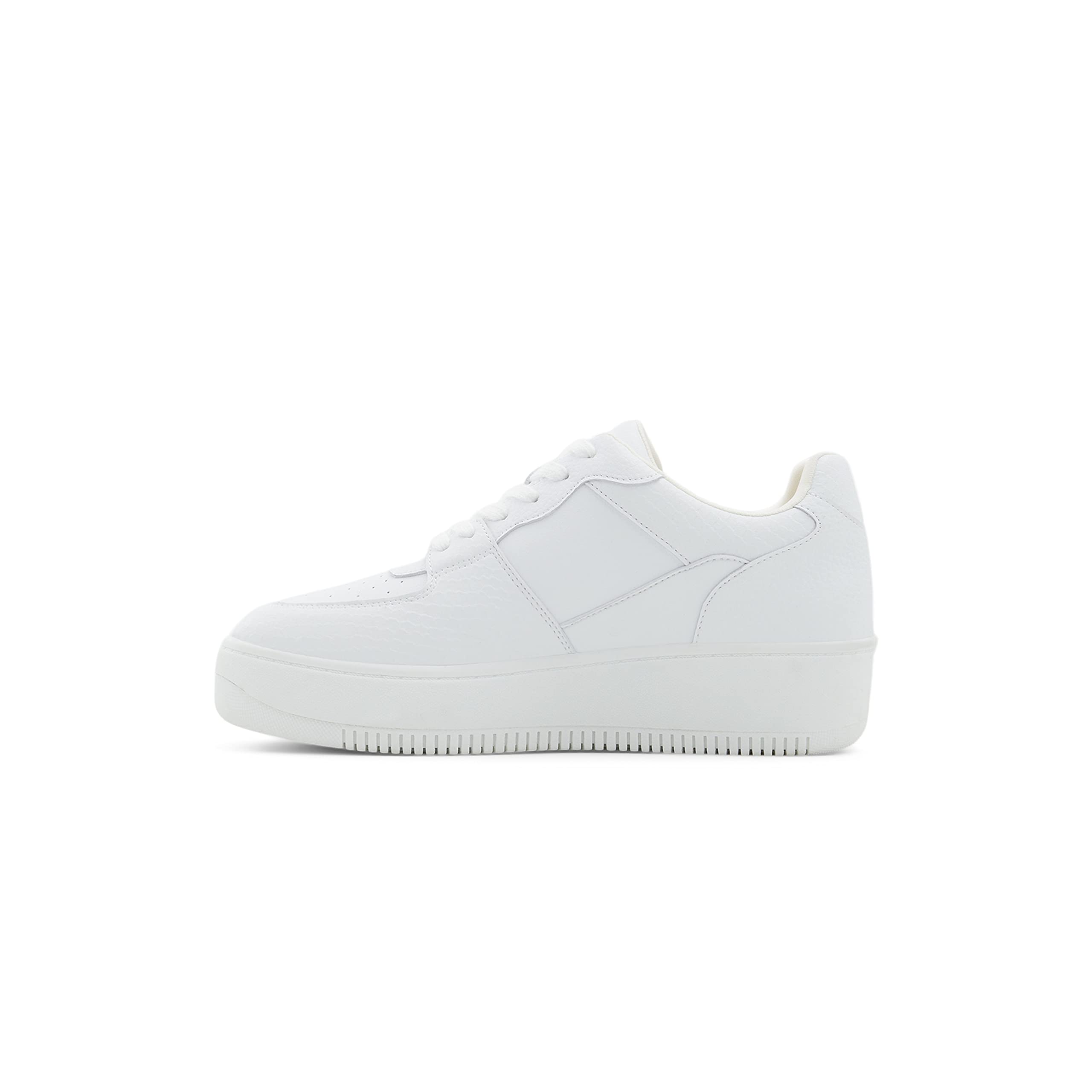 Call It Spring Women's Fresh White Sneakers Size 8.5 - Comfortable Casual Walking Shoes for Women, Perfect for Gym, Workout, Running & Everyday Wear