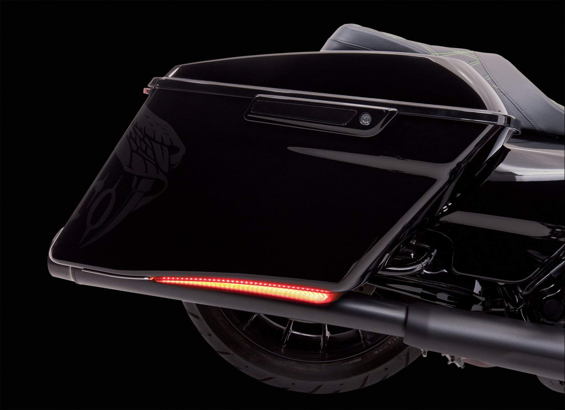 CIRO Machete™ Extended Bag LED Lights for Harley Davidson CVO/Special (2015-2020) - Waterproof Motorcycle Saddlebag Lighting for Night Riding & Enhanced Safety