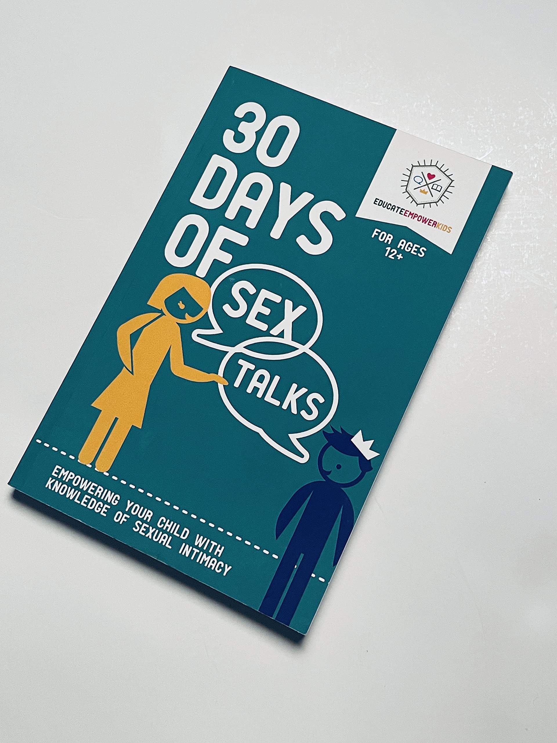 30 Days of Sex Talks for Ages 12+ | Comprehensive Guide to Sexual Intimacy Education for Teens | Parent-Child Bonding & Safe Discussions