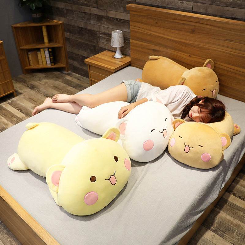 SlumberPaws Extra Large Cute Plush Stuffed Animal - Super Soft Giant Kawaii Plushie for Kids & Adults - Perfect for Cuddling, Bedroom Decor, and Gift Giving