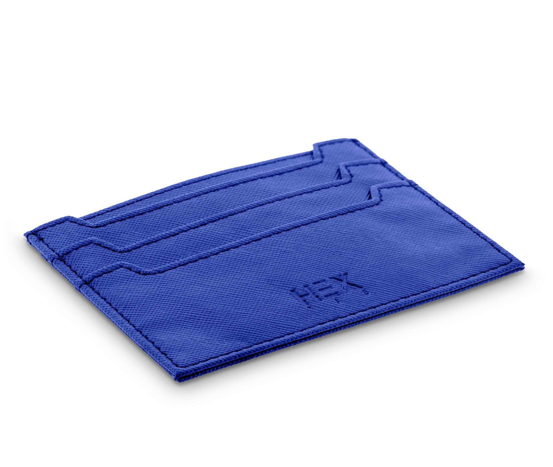 Premium MYKONOS Genuine Leather Card Holder Wallet - Slim RFID Blocking ID Credit Card Case for Men & Women - Perfect for Travel, Business & Everyday Use