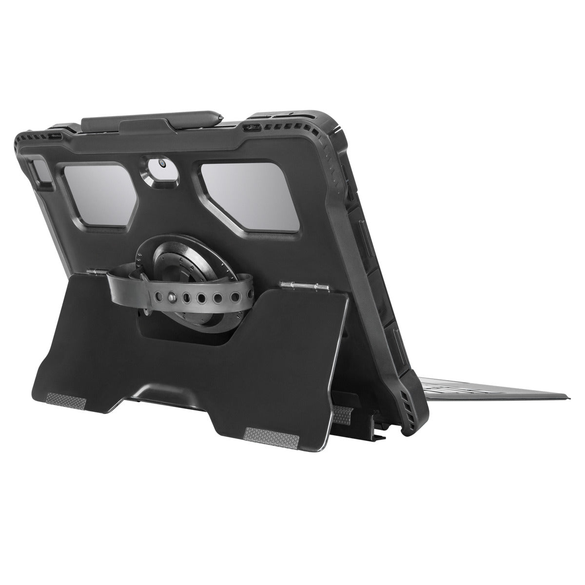 Durable Shockproof Case for Dell Latitude 7320 Detachable Laptop - Black Protective Cover for Business Travel & Outdoor Use