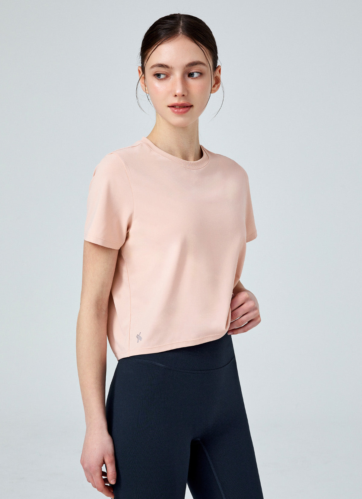 Ice Feather Light 2.0 Crop Short Sleeve T-Shirt - Women's Summer Fashion Top for Gym, Yoga & Casual Outfits