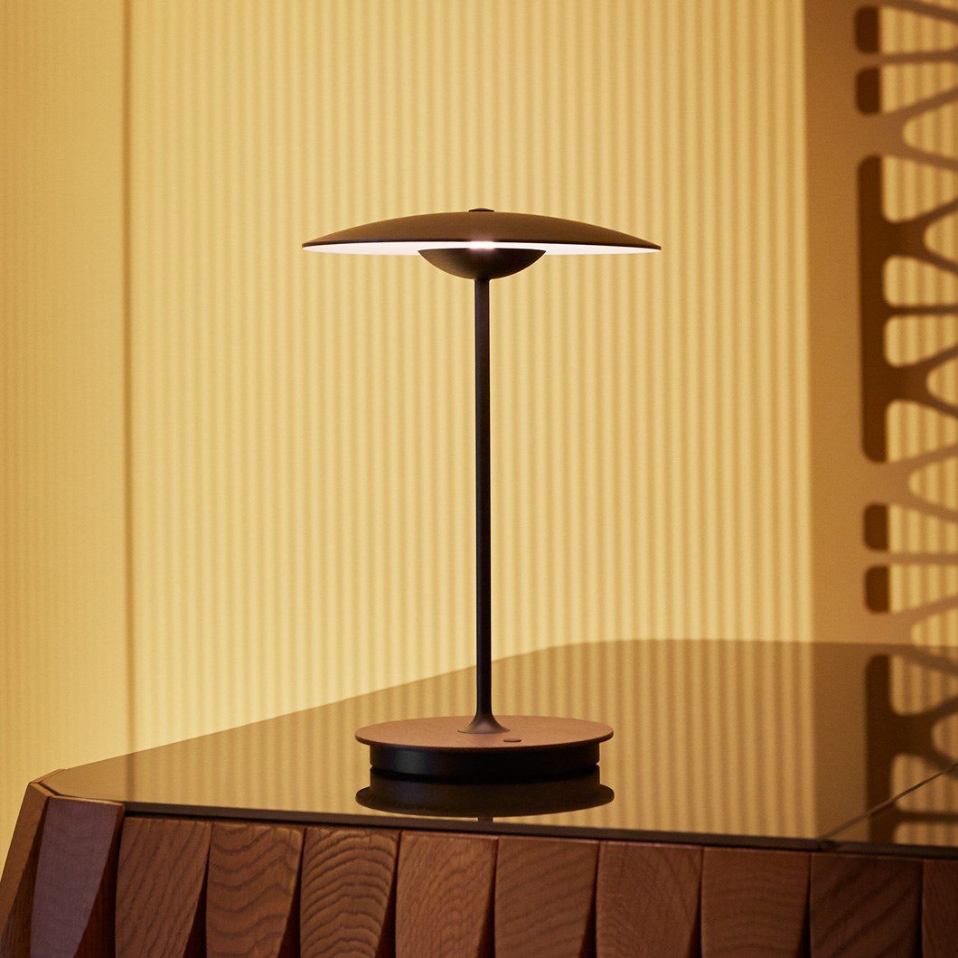 Ginger Table Lamp - Modern LED Night Light for Bedroom, Living Room, and Office - Warm White Light for Relaxation and Ambience