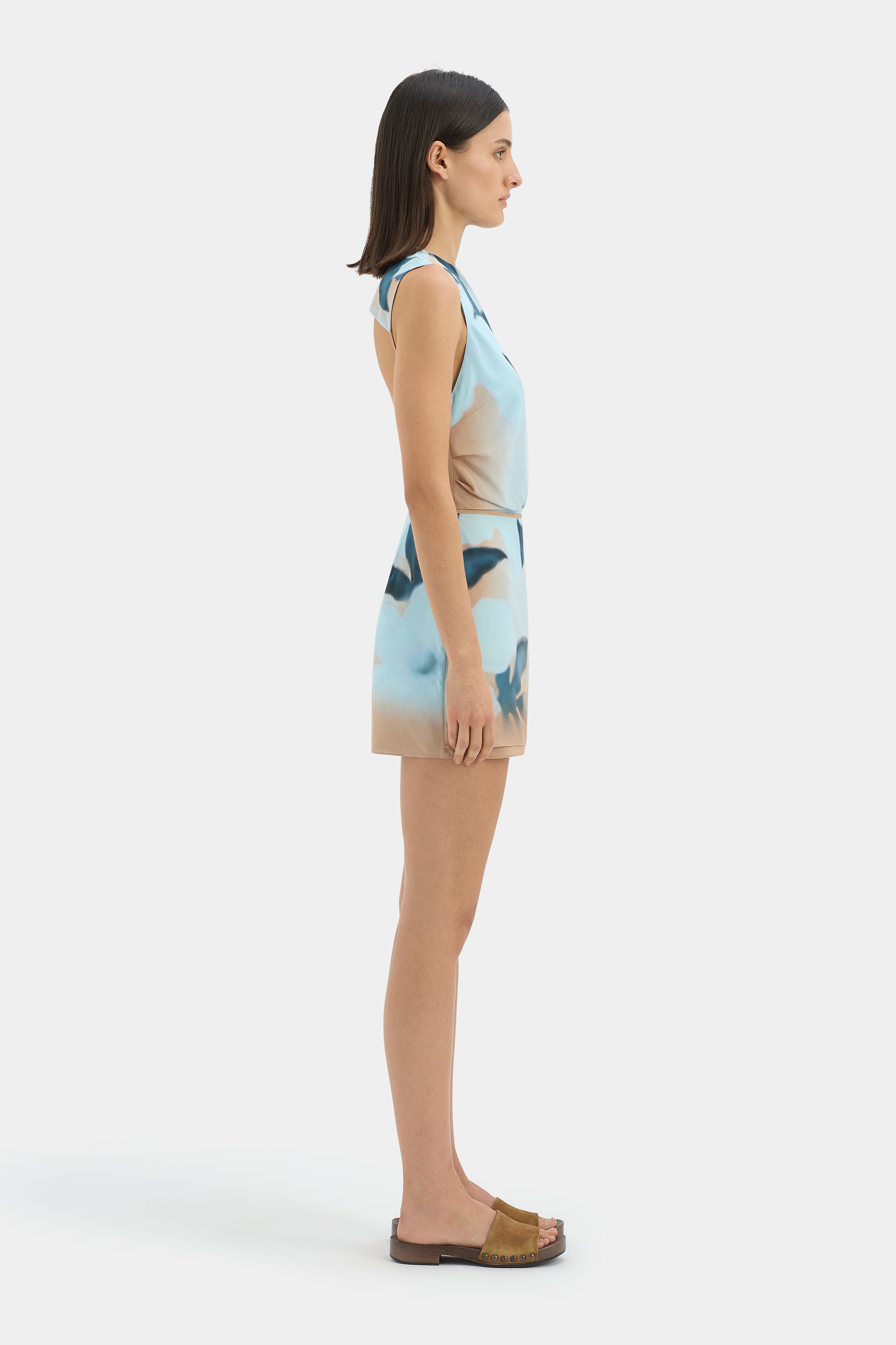 Serene Mini Dress - Elegant & Comfortable Women's Summer Dress for Casual Outings & Beach Vacations
