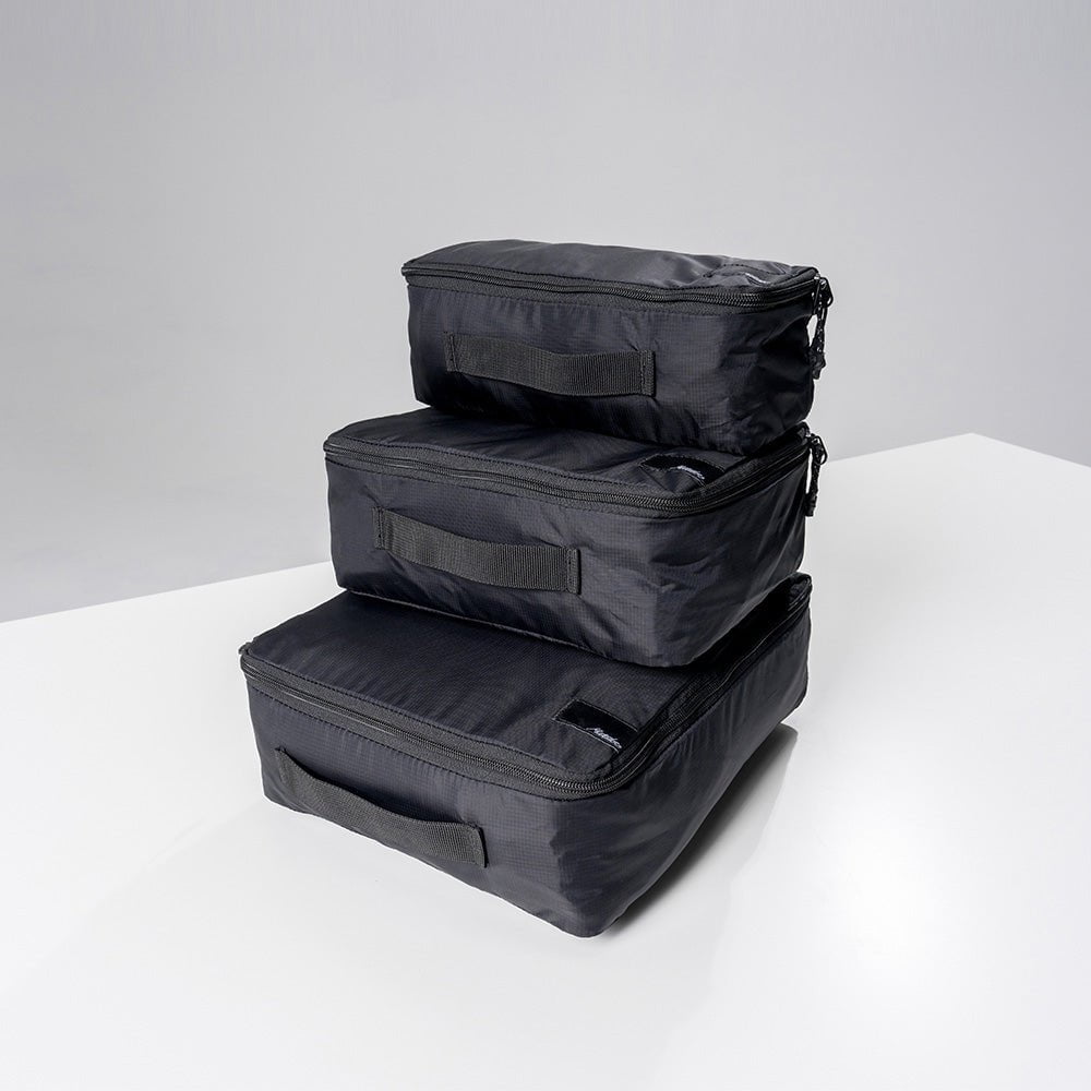 Matador Packing Cube Set - 3-Piece Lightweight Travel Organizer for Luggage & Backpack | Perfect for Business Trips, Vacations & Camping Gear Organization