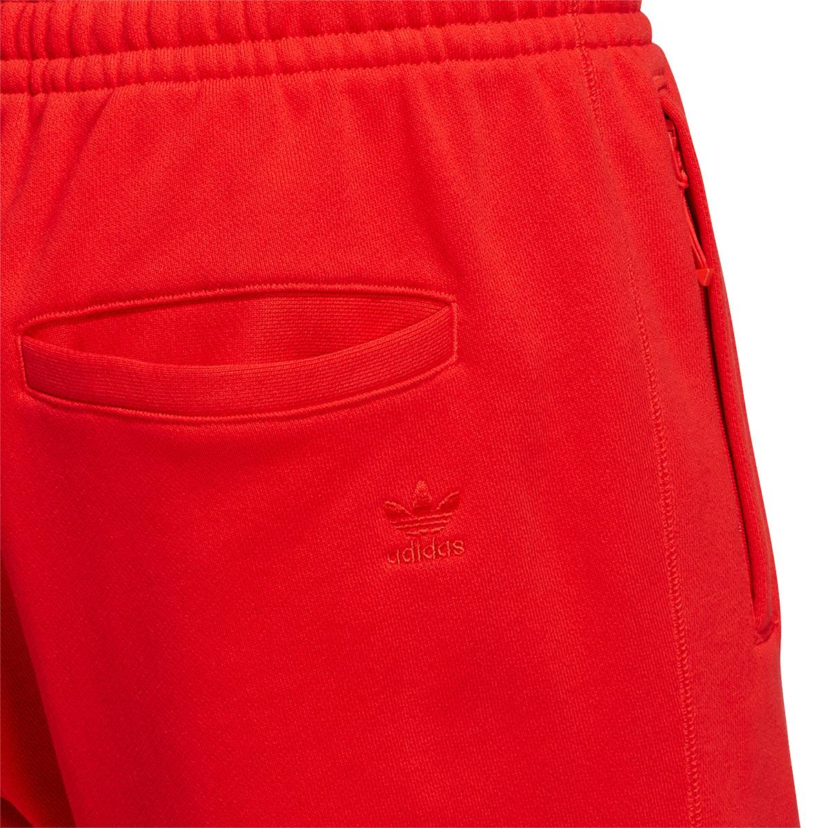 Pharrell Williams Basics Sweatpants for Men - Vivid Red Cotton Joggers with Comfort Fit | Perfect for Casual Wear, Gym, and Lounge