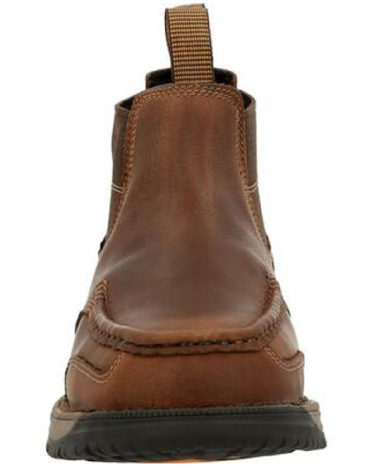 Georgia Boot Men's Athens 360 Chelsea Work Boots - Waterproof Leather Slip-Resistant Shoes for Construction & Outdoor Work