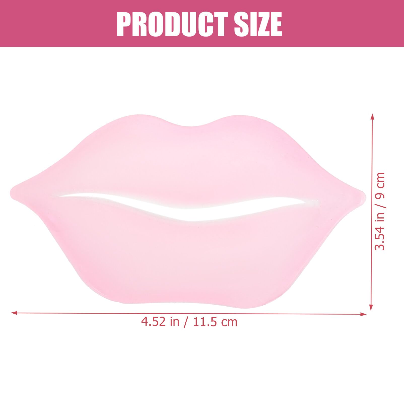 FOMIYES 100 Pcs Hydrating Exfoliating Lip Mask with Collagen - Overnight Lip Care Treatment for Dry, Chapped Lips - Perfect for Nighttime Lip Therapy & Daily Moisturizing
