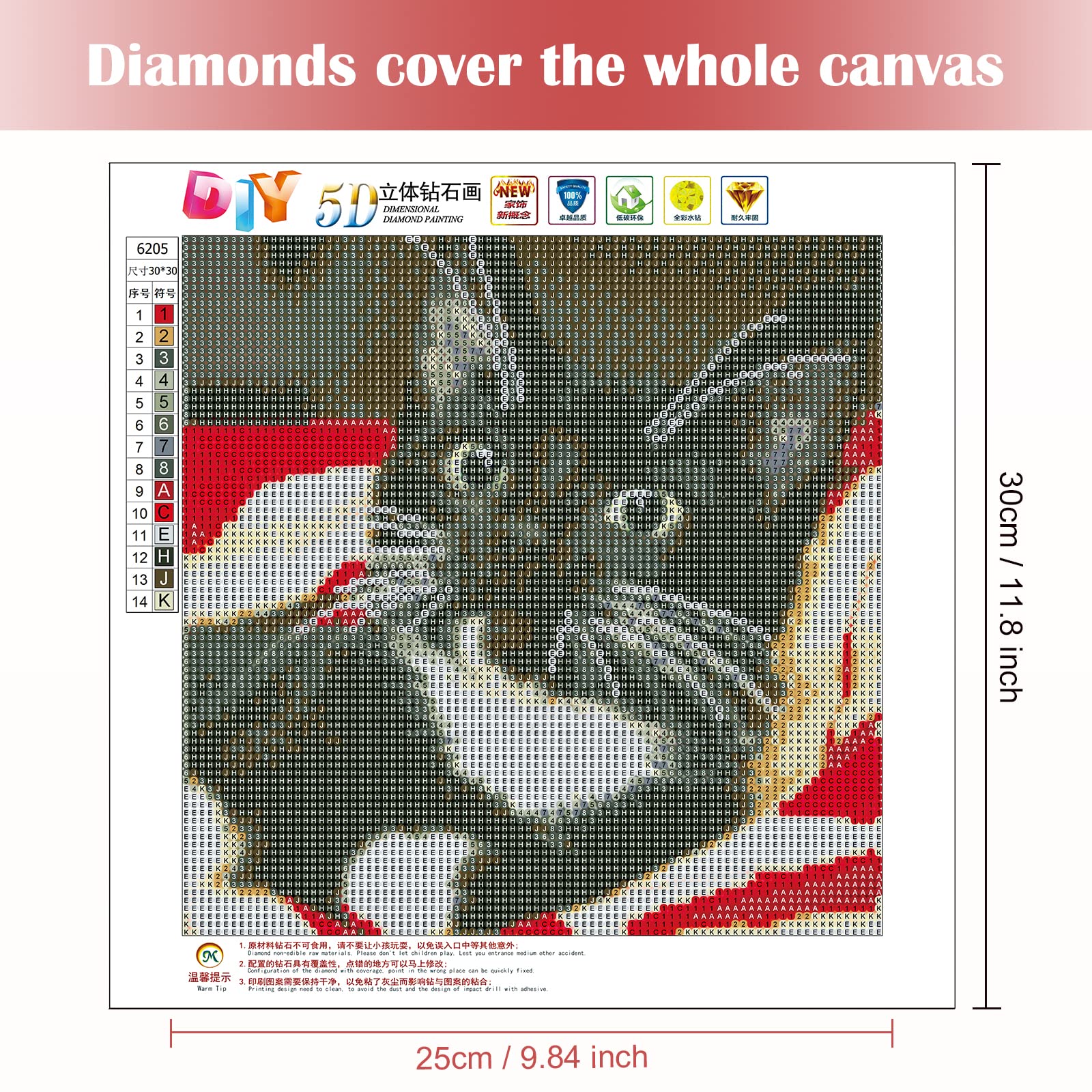 5D DIY Diamond Painting Kit by Number - Full Round Drill Gem Art for Adults, Black Cat Crystal Rhinestone Wall Decor (30x30cm) - Perfect for Home Decor, Gifts & Relaxation Therapy