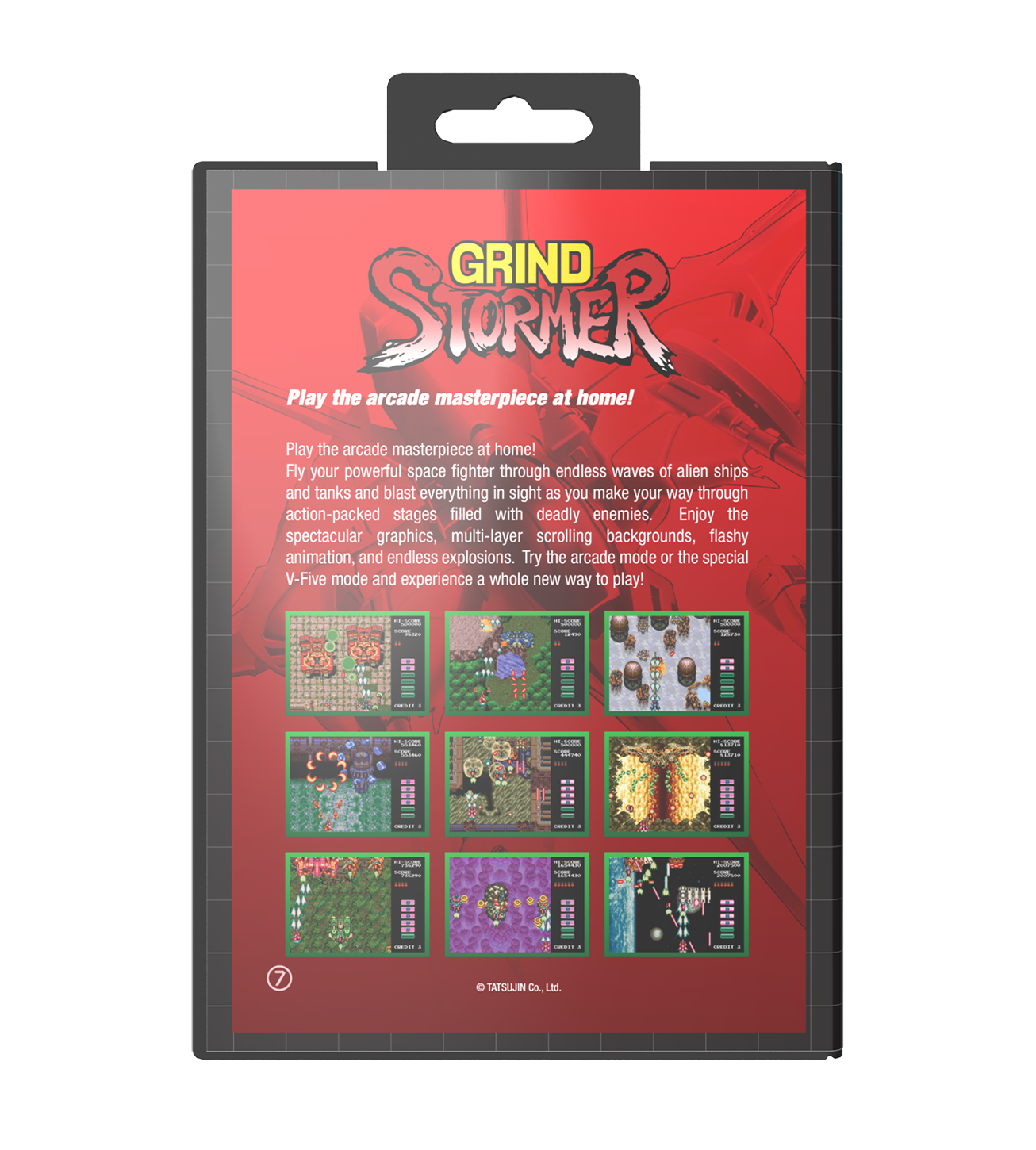 Grind Stormer Collector's Edition - SGN 16-Bit Retro Video Game for Arcade Enthusiasts | Perfect for Gaming Nights & Nostalgic Entertainment