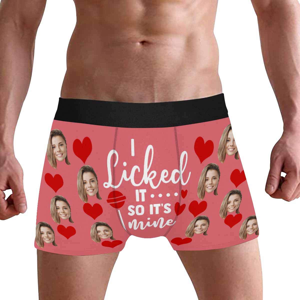Custom Face Boxer Briefs for Men - Personalized 