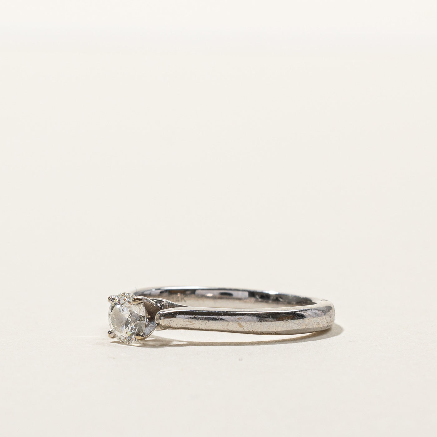 0.31ct Solitaire Celebration Fire Diamond Ring for Women - Size 5.5 | Elegant Engagement & Wedding Band | Perfect for Proposals, Anniversaries, and Special Occasions