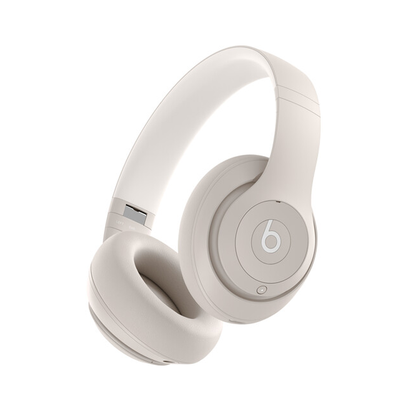 Beats by Dr. Dre Studio Pro Wireless Headphones - White | Premium Noise Cancelling Bluetooth Headset for Gym, Travel & Work