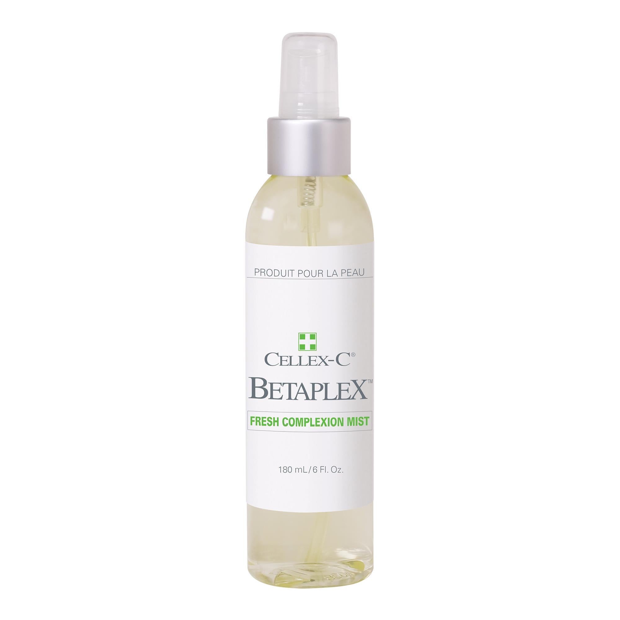 Cellex C Betaplex Fresh Complexion Mist Facial Spray - 6 fl oz Hydrating Vitamin C Toner for Glowing Skin | Perfect for Travel, Gym & Daily Skincare Routine