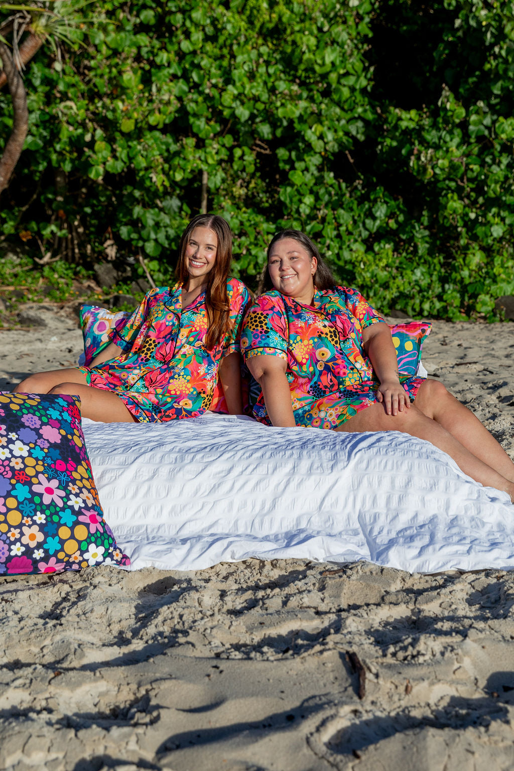 Kasey Rainbow Matilda Sundown Nightie - Soft & Comfortable Sleepwear for Women - Perfect for Relaxing at Home or Cozy Evenings