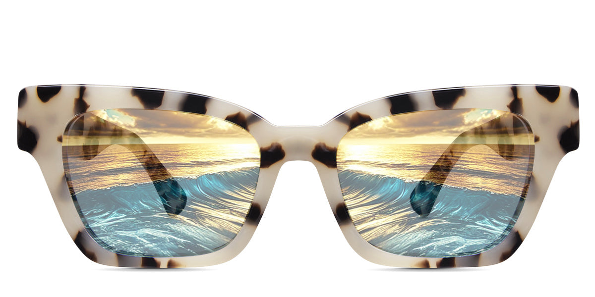 HAGA Women's Prescription Tinted Glasses - Stylish & UV Protection for Reading, Driving & Outdoor Activities