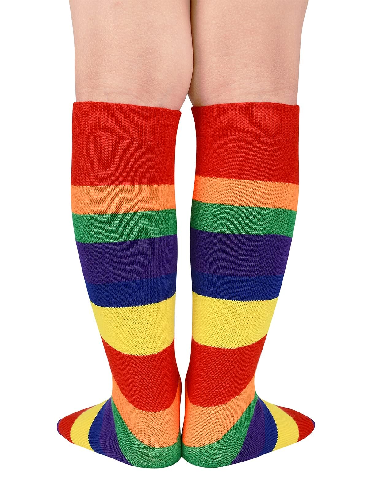 Century Star Kids Soccer Socks - Breathable Cotton Athletic Socks for Boys & Girls (Toddler to Youth) - Perfect for Soccer Practice, Sports Games & Everyday Wear