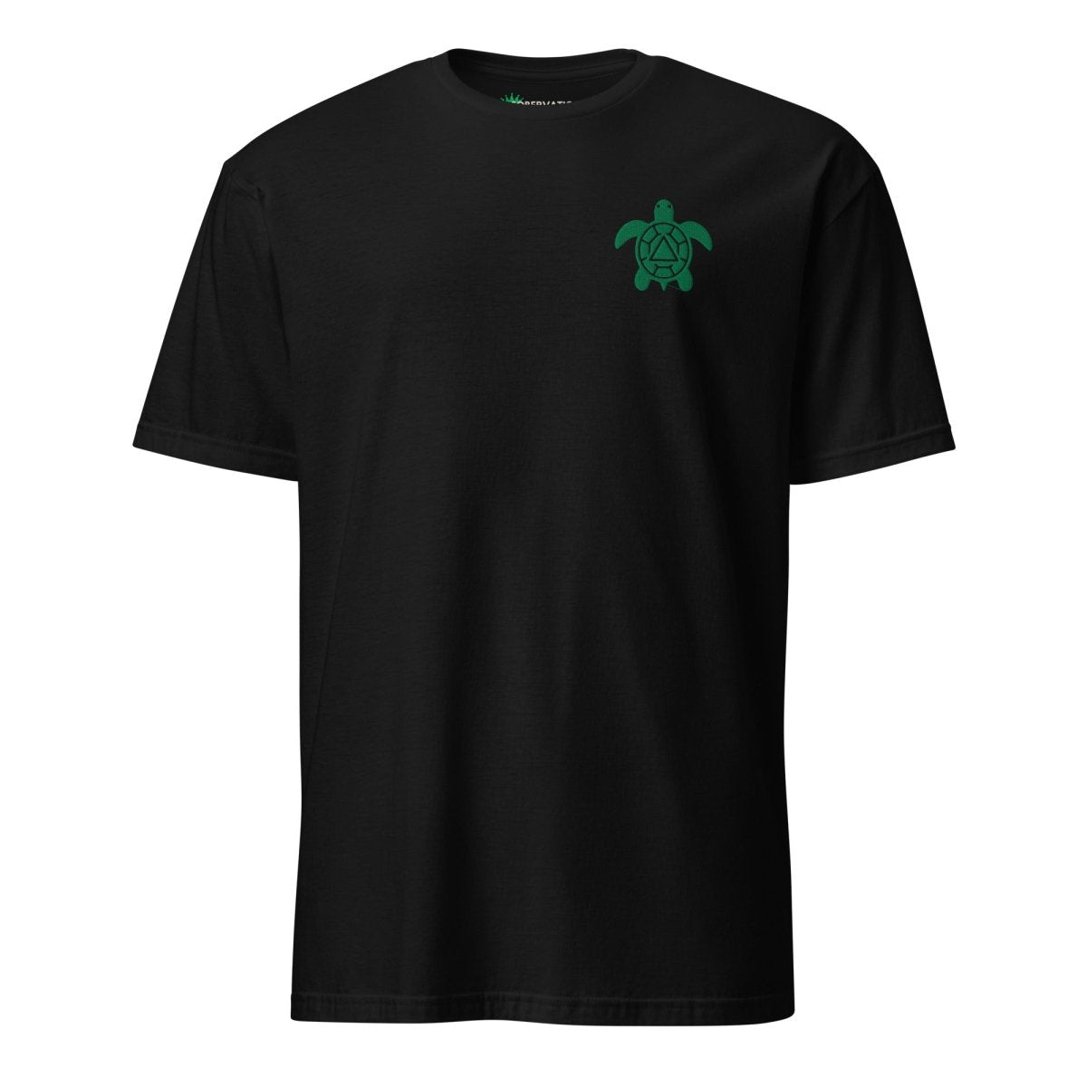 The Recovery Turtle Embroidered Essential Tee - Soft Cotton Comfort T-Shirt for Men & Women - Perfect for Casual Wear, Yoga, and Everyday Outfits