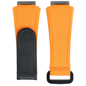 Luxury Richard Mille Yellow Velcro Watch Strap - Durable & Adjustable for Sports, Fitness & Casual Wear