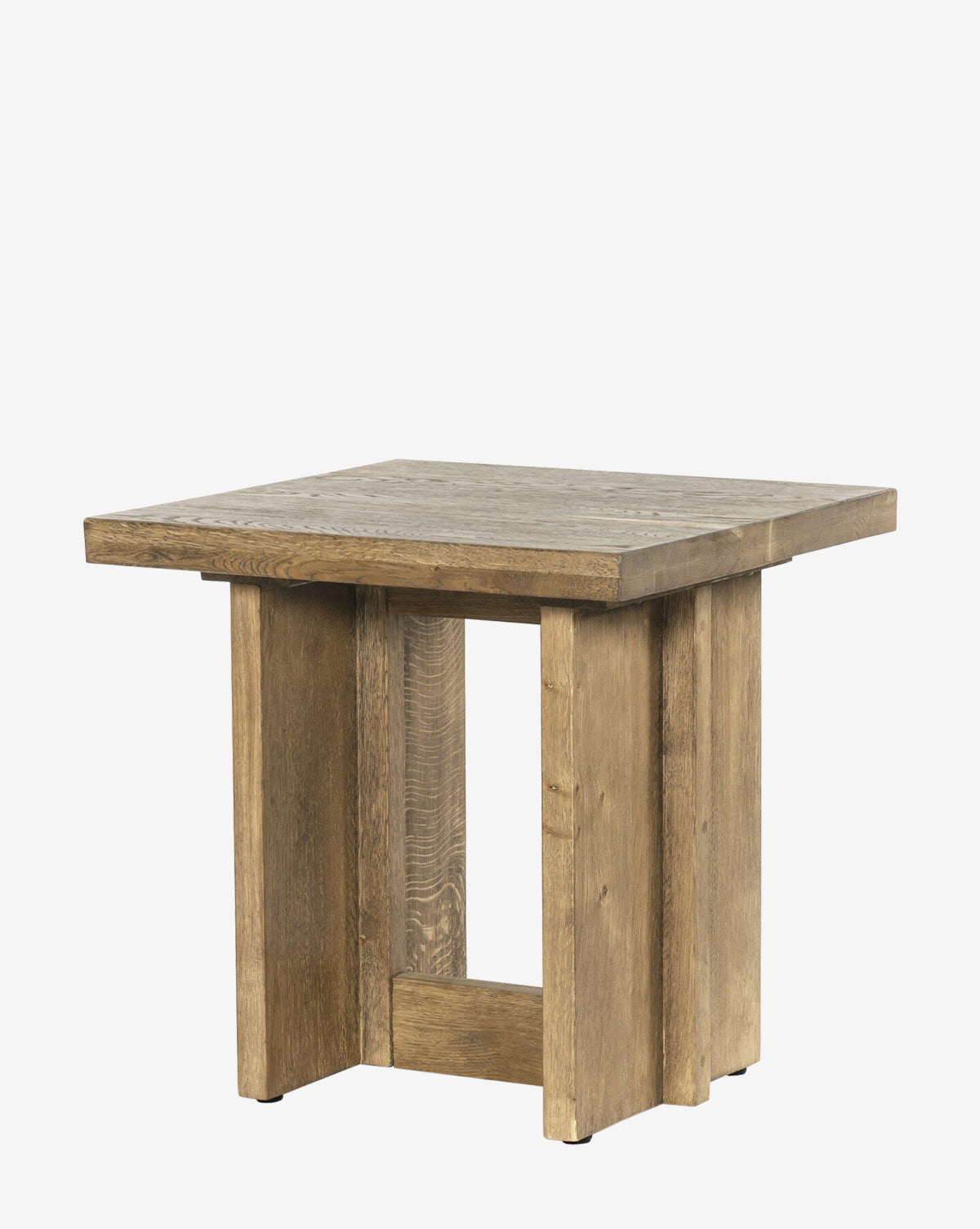 Ovitt Modern Side Table - Small End Table with Storage Shelf for Living Room, Bedroom, Office - Compact Nightstand with Sturdy Metal Frame & Wooden Top