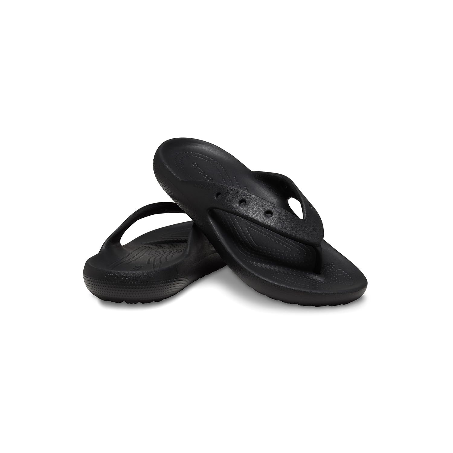 Crocs Unisex-Adult Classic Flip Flops 2.0 Sandals - Comfortable Waterproof Slides for Men & Women - Perfect for Beach, Pool, Shower & Casual Wear