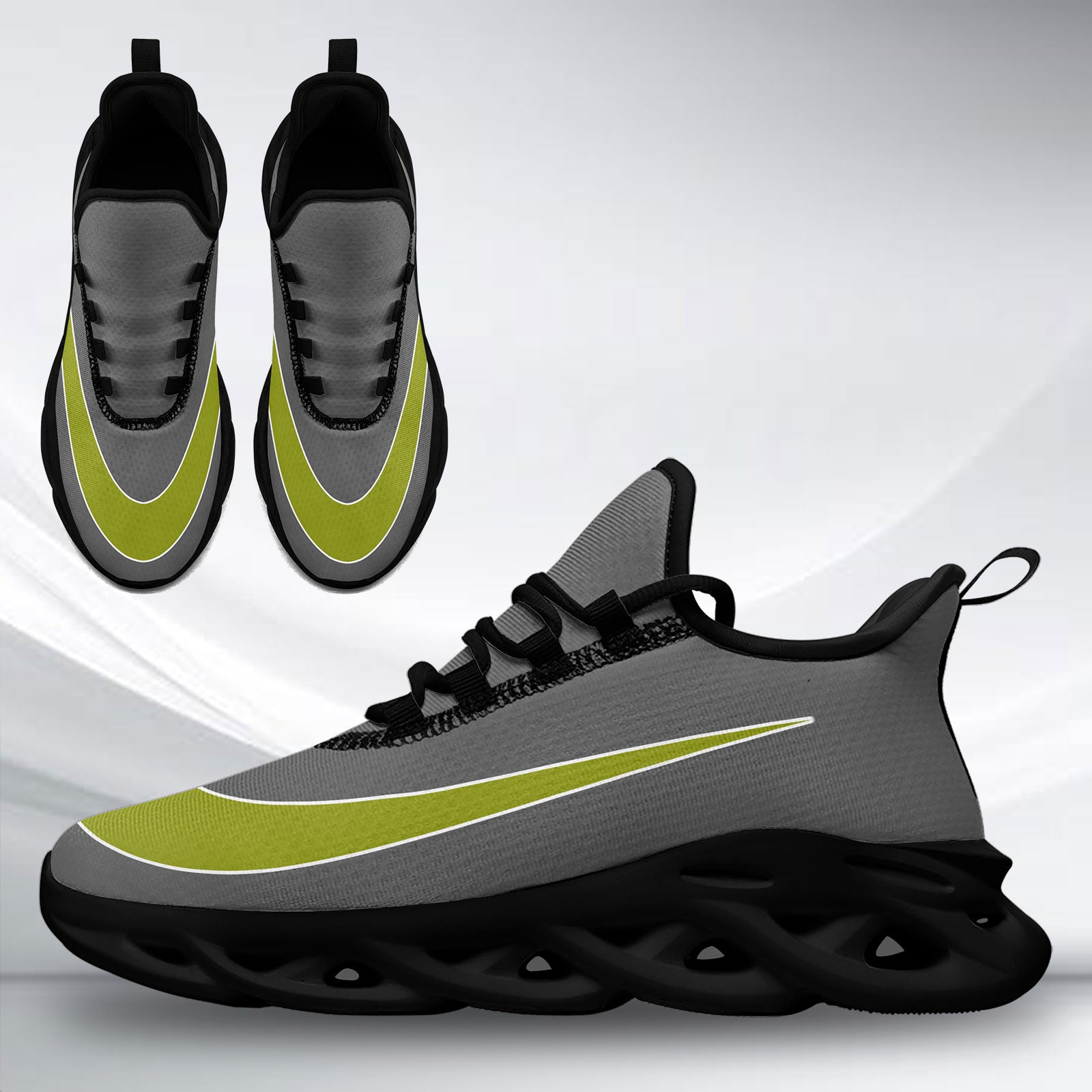 Custom Maxsoul Personalized Sneakers for Men & Women - Breathable Lightweight Running Shoes FN003 E020109 Size 9 - Perfect for Gym Workouts, Jogging & Casual Wear