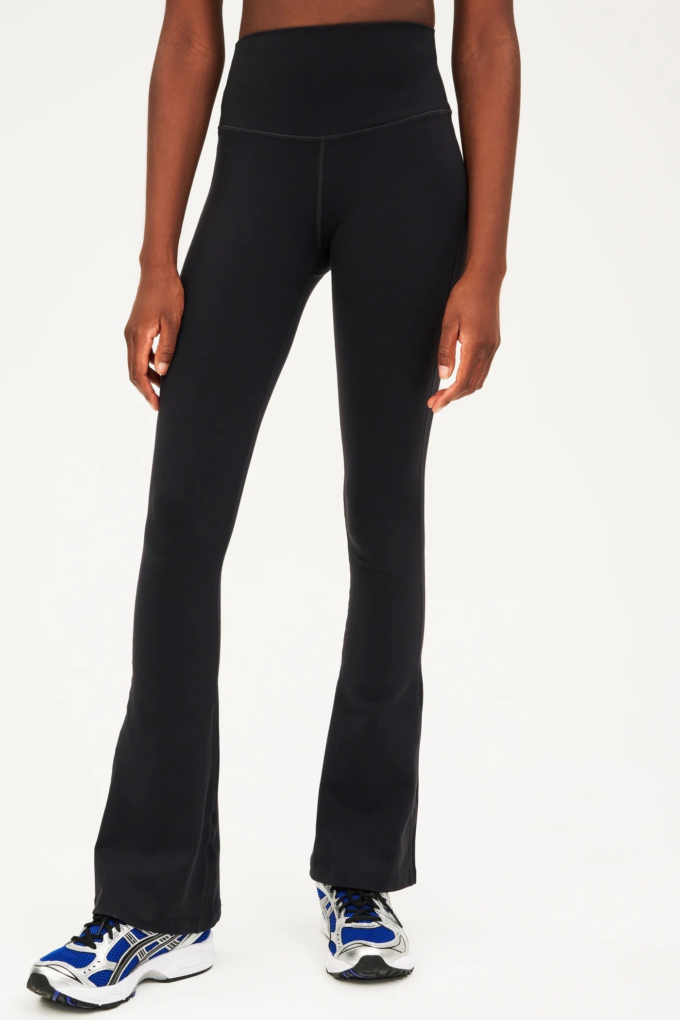 Splits59 Women's Raquel High Waist Flared Yoga Pants - Black | Soft Supplex Fabric for Comfort & Support | Perfect for Yoga, Pilates & Everyday Wear